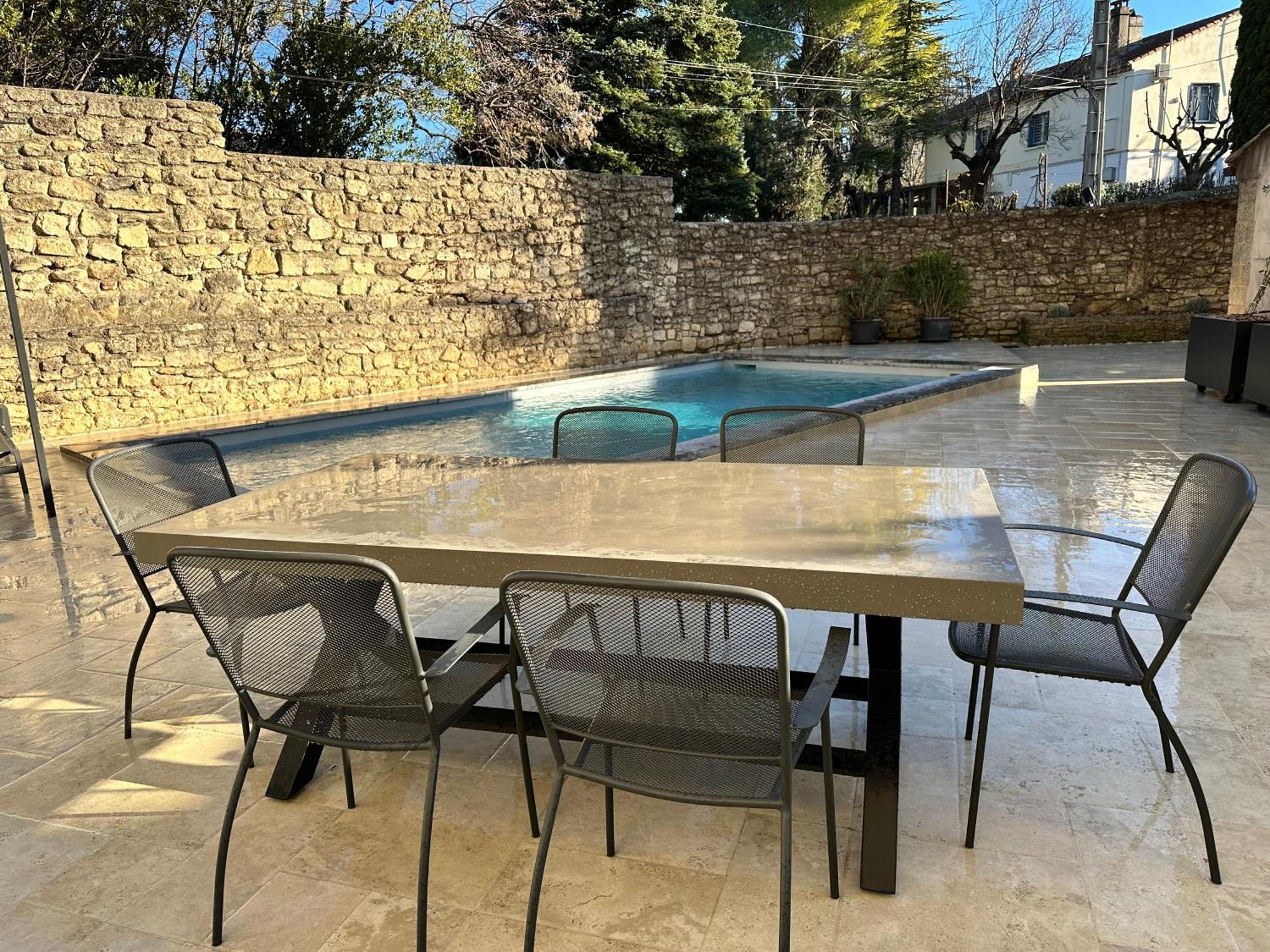 Appartement Avec Piscine Privee Dans Residence Pour 6 Personnes Uzès المظهر الخارجي الصورة