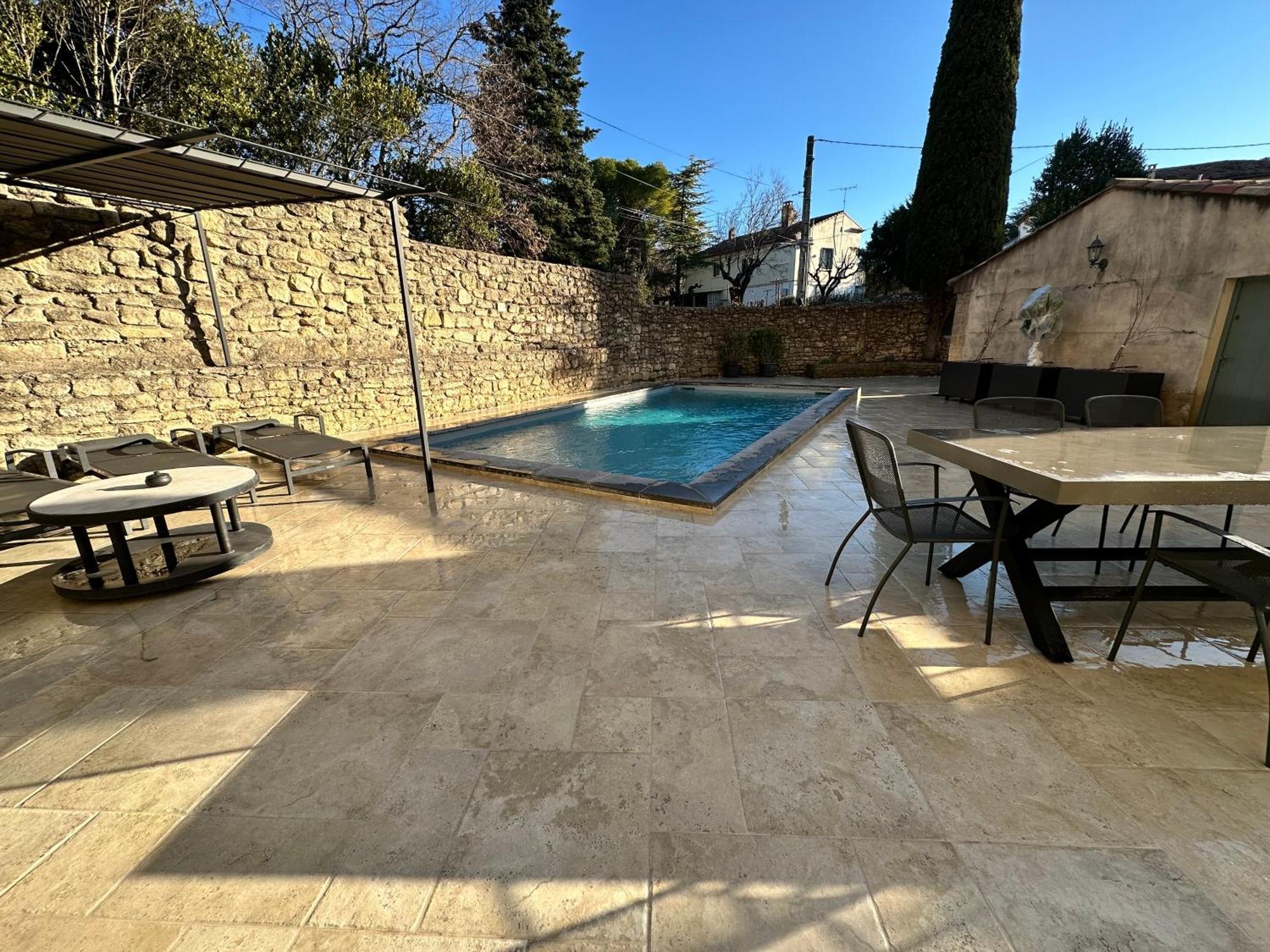 Appartement Avec Piscine Privee Dans Residence Pour 6 Personnes Uzès المظهر الخارجي الصورة