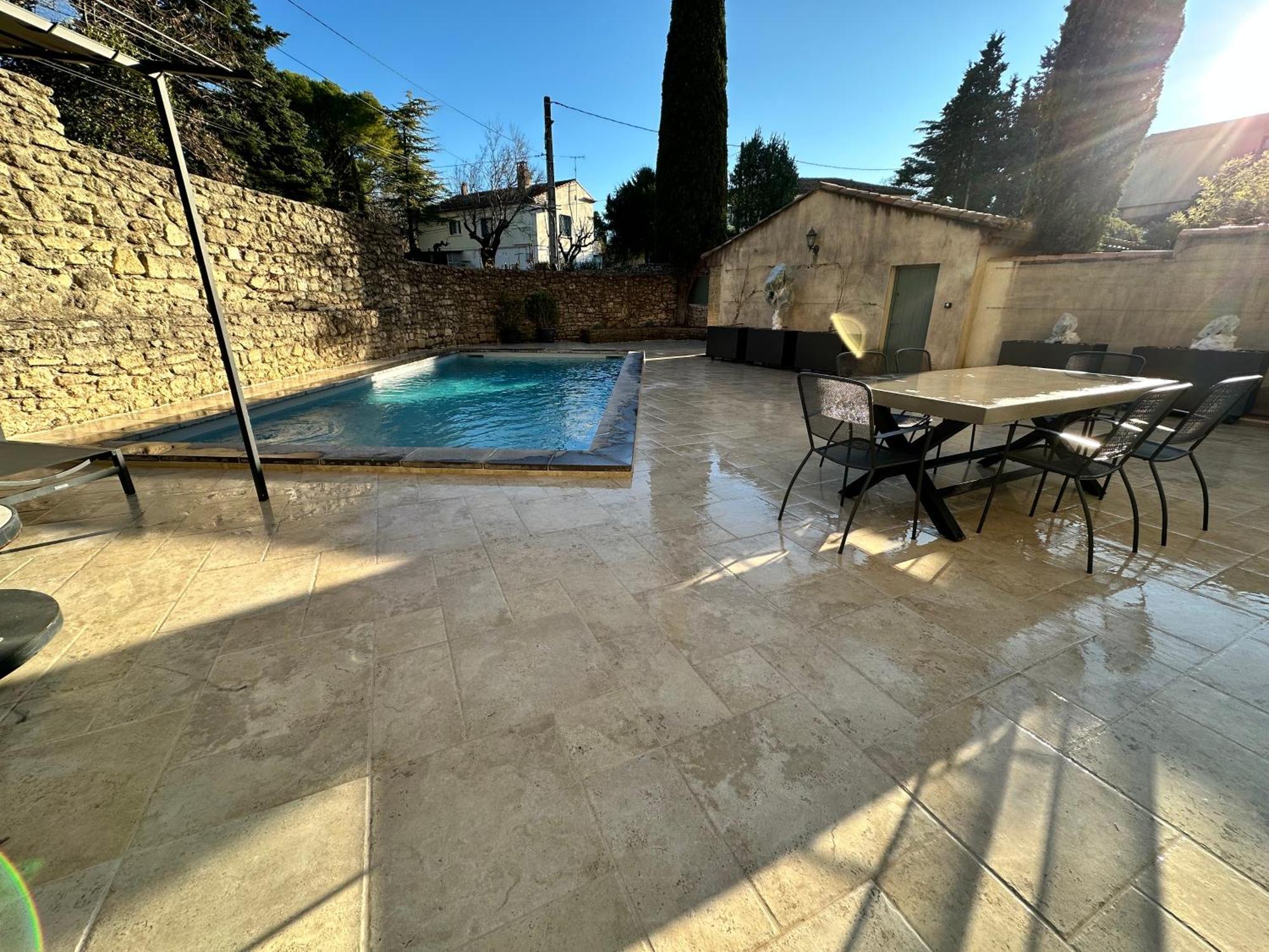 Appartement Avec Piscine Privee Dans Residence Pour 6 Personnes Uzès المظهر الخارجي الصورة
